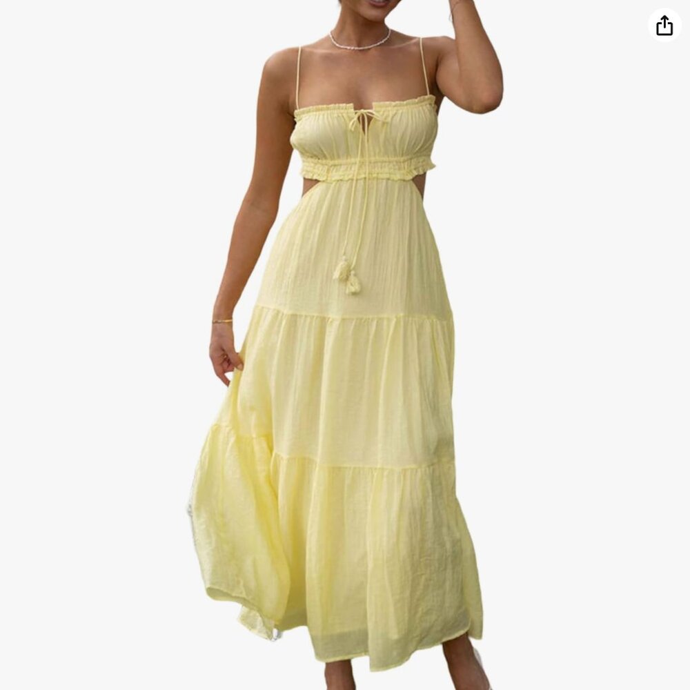 Yellow Maxi Dress